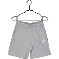 Nike Maskinstrikkede Nike Sportswear Club-shorts (15 cm) til større børn - grå