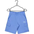 Nike Sportswear-cargoshorts i fleece til større børn (drenge) - blå