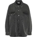 Noisy May Quiltet Denim Overshirt