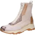 Hispanitas Hispanitastil kvinder. CHI254321 Sneakers i læder Nepal Bolmet beige (39), 3-5 cm, Lynlås, Casual