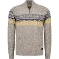 NZA 25hn408 Halv Lynlås Sweater