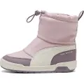 Puma Multiflex 2 Boot Sneakers Kids, Shoes, Mauve Mist/Warm White/Plum Jam, 34