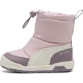 Puma Multiflex 2 Boot Sneakers Toddlers, Shoes, Mauve Mist/Warm White/Plum Jam, 22