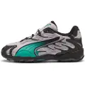 Puma Inhale Distressed Sneakers Unisex, Shoes, Vibrant Silver/Vibrant Green, 40