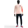 Nike Maskinstrikket FC Barcelona Strike Third Nike Dri-FIT Total 90-fodboldtracksuit til mænd - Orange