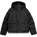 Timberland Timberlandtil kvinder. TB0A2R460011 Quiltet jakke i genbrugsdun, sort (3XL), Casual, Polyester