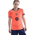 Nike FC Barcelona 2025/26 Stadium Third Nike Dri-FIT Total 90 Replica-fodboldtrøje til kvinder - Orange