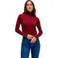 Salsa Jeans Basic Slim Fit Striktrøje Med Høj Hals