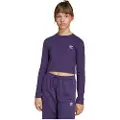 Adidas Originals Rib Crop T-shirt Med Lange ærmer
