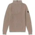 Ecoalf ECOALFtil mænd. MCMGAKNMEYE00632W25-361 Meye-trøje brun (M), Casual, Bæredygtig, Genbrugsuld