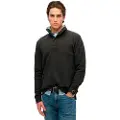 Superdry Cotton Classic Pique Henley Sweatshirt