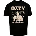 Mc Clothes Ozzy Osbourne Speak Of The Devil Heavy Oversized T-shirt Med Korte ærmer