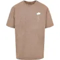 Mc Clothes Love In The Air Acid Washed Heavy Oversized T-shirt Med Korte ærmer