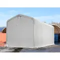 TOOLPORT 5x10m, Telthal, PRIMEtex-PVC-teltdug, grå, uden statikpakke