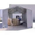 TOOLPORT 6x12m, Telthal, PRIMEtex-PVC-teltdug, grå, uden statikpakke