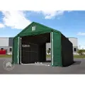 TOOLPORT 6x8m, Telthal, PRIMEtex-PVC-teltdug, mørkegrøn, med statikpakke (beton undergrund)