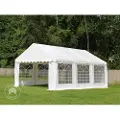 TOOLPORT 3x5m, Partytelt, PVC-teltdug, hvid