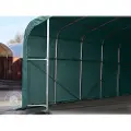TOOLPORT 6x12m, Telthal, PRIMEtex-PVC-teltdug, mørkegrøn, med statikpakke (beton undergrund)
