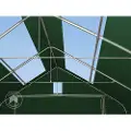 TOOLPORT 6x12m, Telthal, PRIMEtex-PVC-teltdug, mørkegrøn, med statikpakke (blød undergrund)