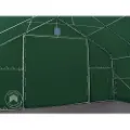 TOOLPORT 8x8m, Telthal, PRIMEtex-PVC-teltdug, mørkegrøn, med statikpakke (beton undergrund)