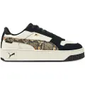 Puma Carina Street Snake Chic Sneakers Women, Shoes, Vapor Gray/Black/Gold, 37.5