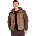 Timberland Timberlandtil mænd. TB0A6267A0G1 Quiltet jakke, vandtæt brun (XL), Casual, Nylon