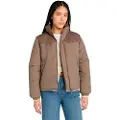 Timberland Timberlandtil kvinder. TB0A2QZ3BK01 Brun Welch Mountain-jakke (L), Casual, Bomuld