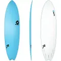 Torq Softboard Fish 7'2 Surfboard mønster