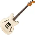Fender Tom DeLonge Starcaster RW Satin Olympic White - Ex Demo