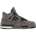 Jordan 4 Retro "Cave Stone and Black"-sko til mindre børn - grå
