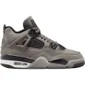 Jordan Air Jordan 4 Retro "Cave Stone and Black"-sko til større børn - grå
