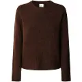 Pepe Jeans Pepe Jeanstil kvinder. PL7000031 Cecil trøje brun (M), Casual, Akryl
