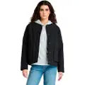 Timberland Timberlandtil kvinder. TB0A2QS60011 Polstret, vandtæt og slidstærk jakke, sort (L), Casual, Bomuld