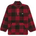 Quiksilver Mercury Woodlands Sherpa Kids Half-Zip Fleecepullover mønster