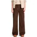 Timberland Timberlandtil kvinder. TB0A41DB2431 Brune fløjlsbukser med brede ben (35/32), Casual, Bomuld