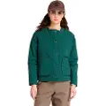 Timberland Timberlandtil kvinder. TB0A2QS63171 Quiltet, vandtæt og modstandsdygtig jakke i grøn (XS), Casual, Bomuld