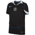 Nike Chelsea FC 2025/26 Stadium Third Nike Dri-FIT Total 90-replica-fodboldtrøje til større børn - sort