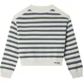 Pepe Jeans Pepe Jeanstil piger. PG7000006 Beck-trøje blå (8años= 128cm), Hvid, Casual, Bomuld, børnetøj