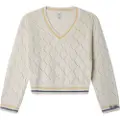 Pepe Jeans Pepe Jeanstil piger. PG7000003 Beah beige trøje (10años= 140cm), Casual, Bomuld, børnetøj