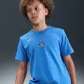 Nike Tottenham Hotspur Nike Total 90-fodbold-T-shirt til større børn - blå