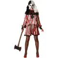 Carnival Toys Klovn Halloween Kvinde Kostume