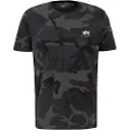Alpha industries Basic Small Logo Camo T-shirt Med Korte ærmer