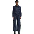 G-Star G-Startil kvinder. D26963-D518-6484 Whistler lang pufferfrakke sort (S), Casual, Bomuld