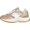Pepe Jeans Pepe Jeanstil kvinder. PLS600021 Kimi Mesh Læder Sneakers beige (39), 3-5 cm, Blonder, Casual