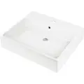 Deante Keramisk Bord-/væghængt Håndvask Med Plads Til Armatur 60x50 Cm