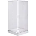 Deante Kyc 642k Firkantet Brusekabine 80x80 Cm