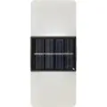 Star Trading - Solcellebelysning, væg Wally Frost 14 cm - Hvid - Facadebelysning - - Homeroom