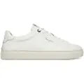 Pepe Jeans Pepe Jeanstil mænd. PMS00020 Camden Club træningssko i læder, hvid (45), Fast, Blonder, Casual
