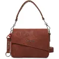 Desigual Desigualtil kvinder. 25SAXP53 Mini skuldertaske brun (OSFA), Casual, Polyuretan