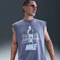 Nike Nike-løbe-T-shirt uden ærmer til mænd - blå